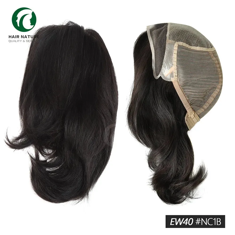 100% European Virgin Hair Wig 8 " 10