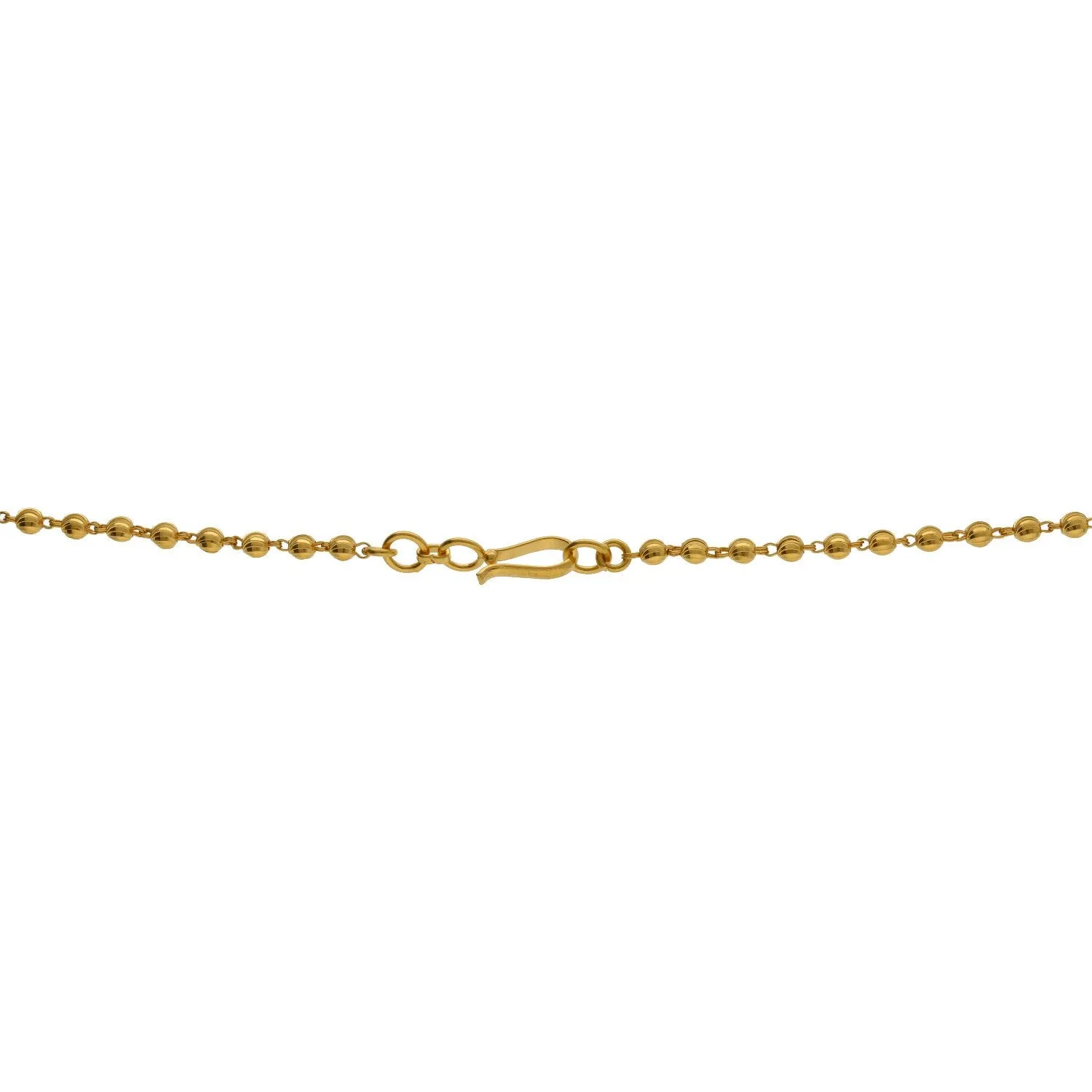 22K Gold Ball Chain 16inches