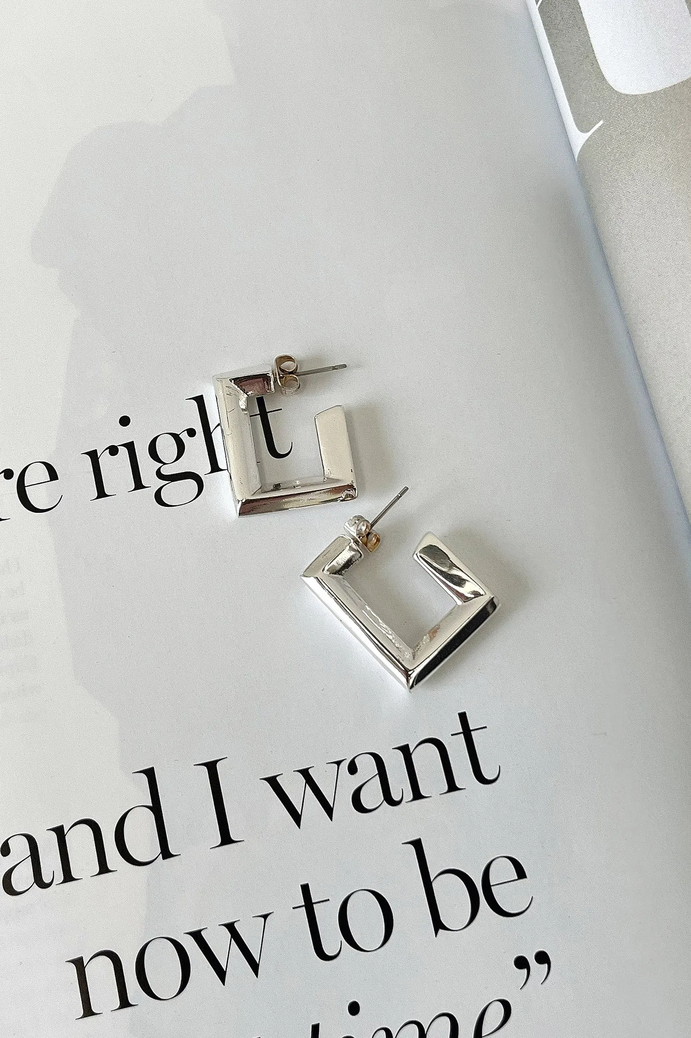 Albany Earrings - Silver