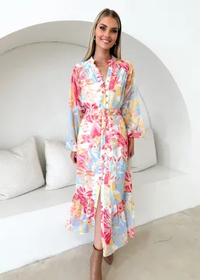 Anaisha Maxi Dress - Seaside Palm