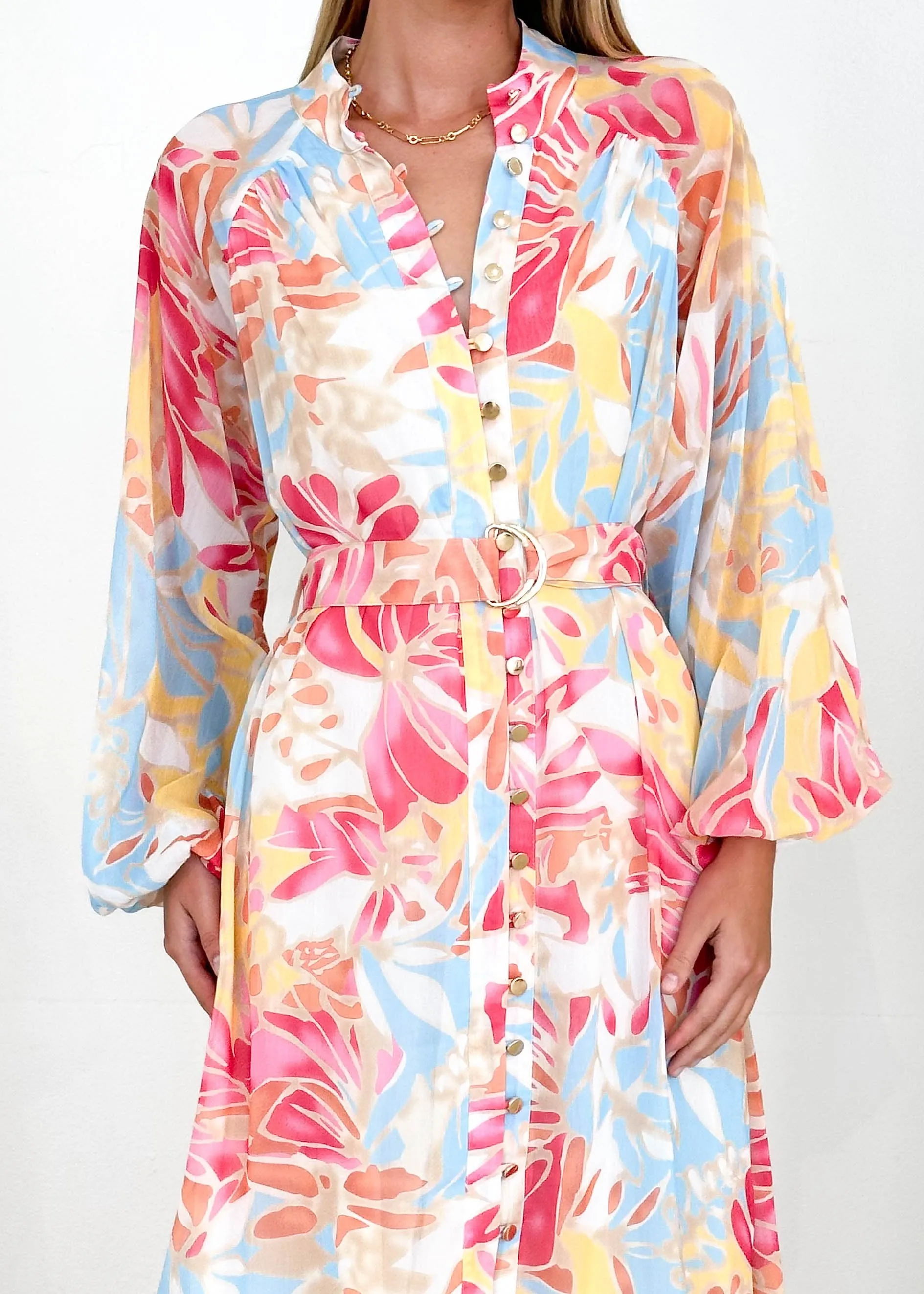 Anaisha Maxi Dress - Seaside Palm