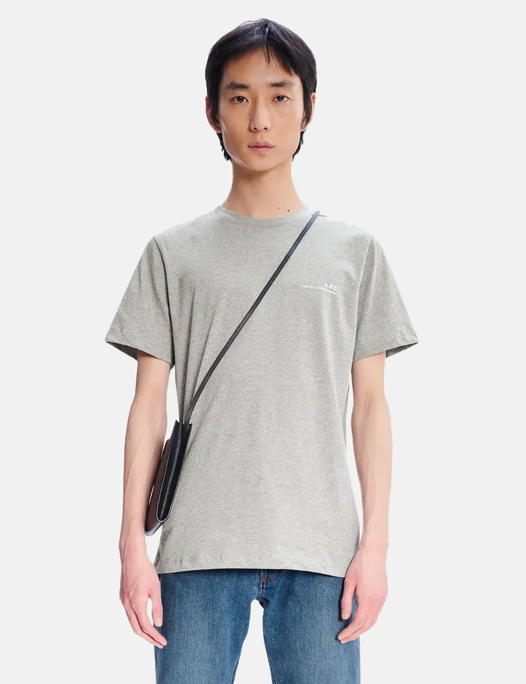A.P.C. Item T-Shirt - Grey Heather