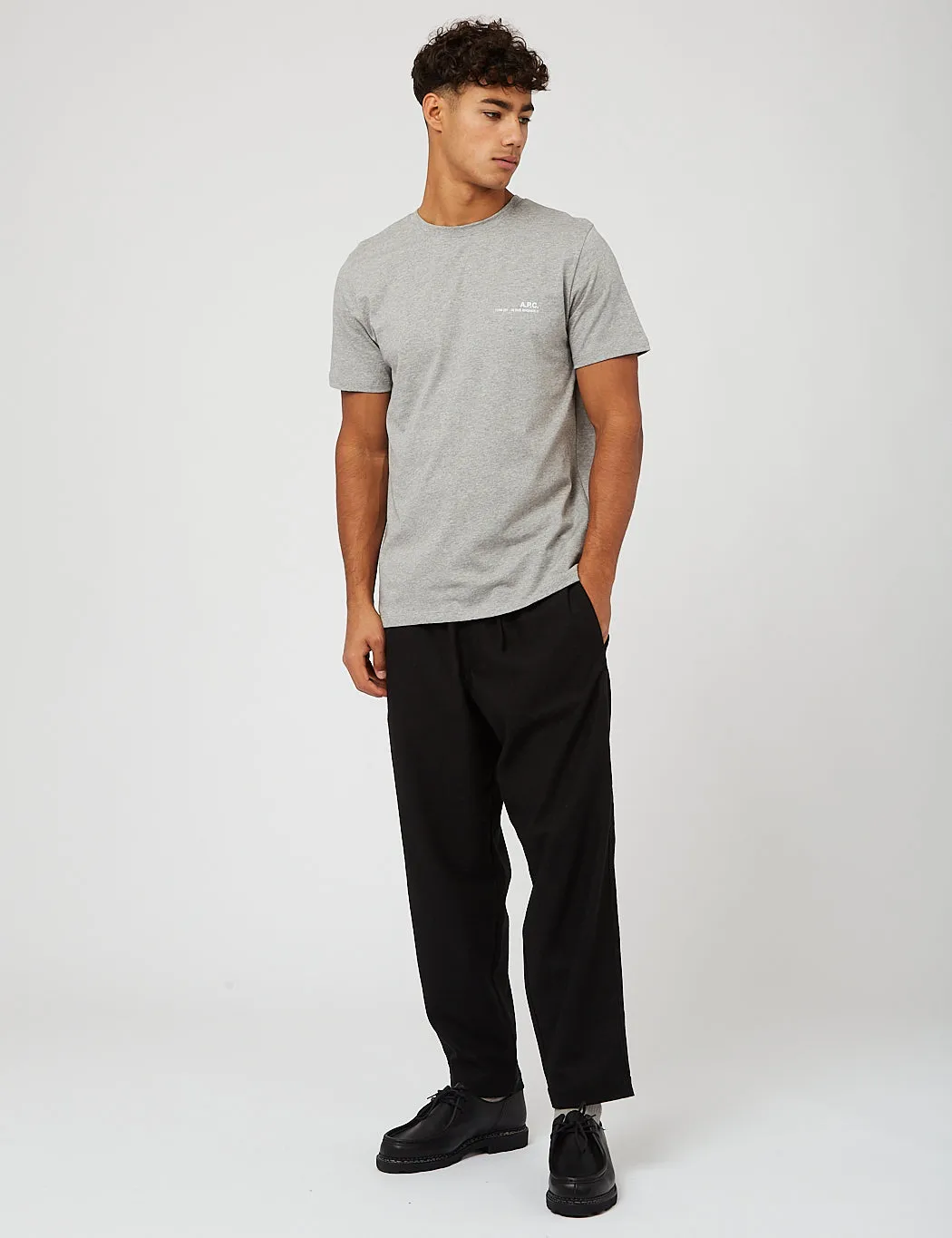 A.P.C. Item T-Shirt - Grey Heather