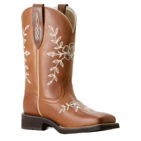 Ariat Ladies Flora Country Cork Brown Western Boot 10053598