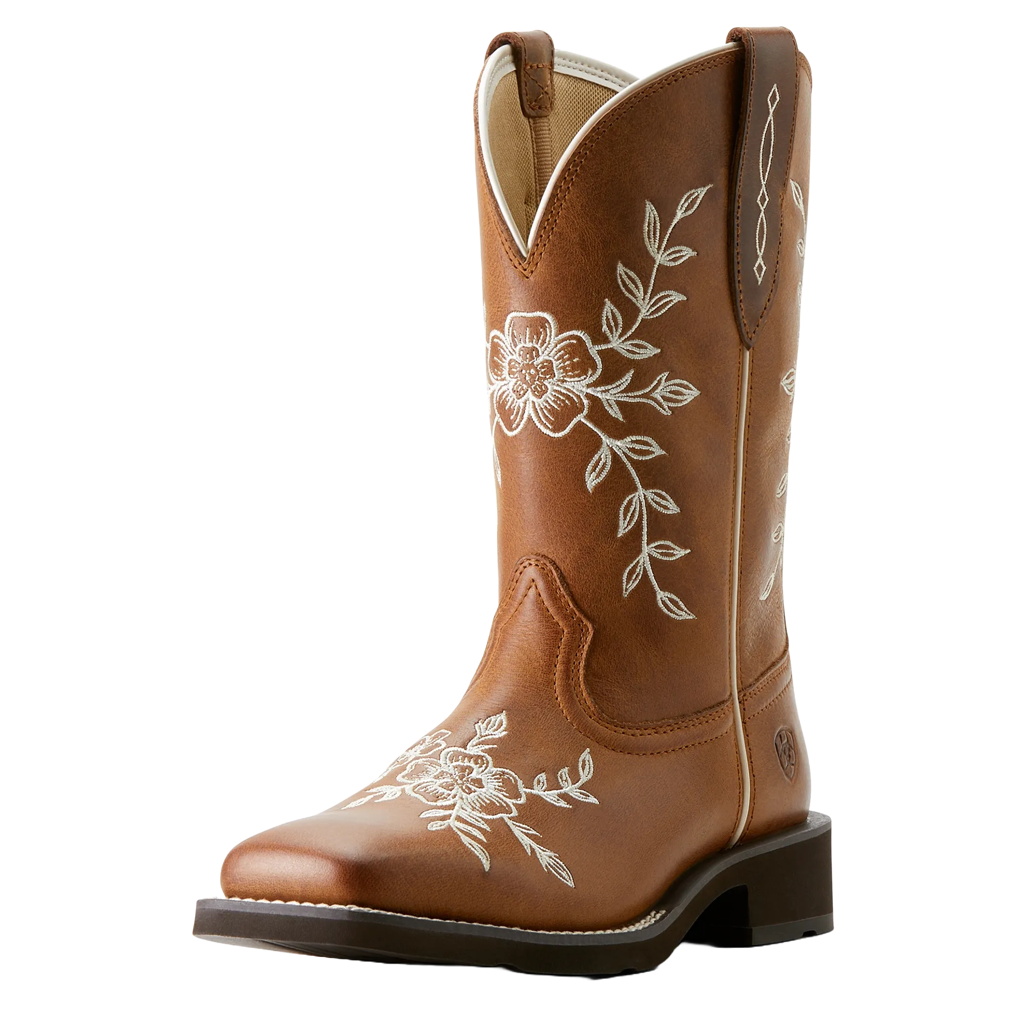 Ariat Ladies Flora Country Cork Brown Western Boot 10053598