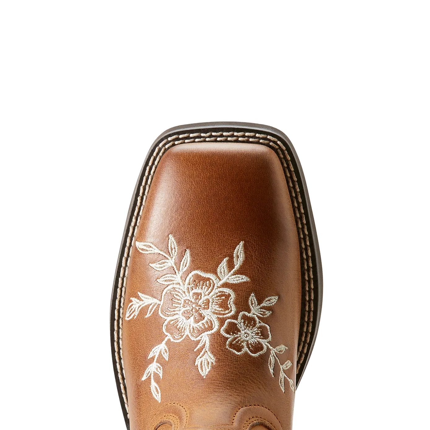 Ariat Ladies Flora Country Cork Brown Western Boot 10053598