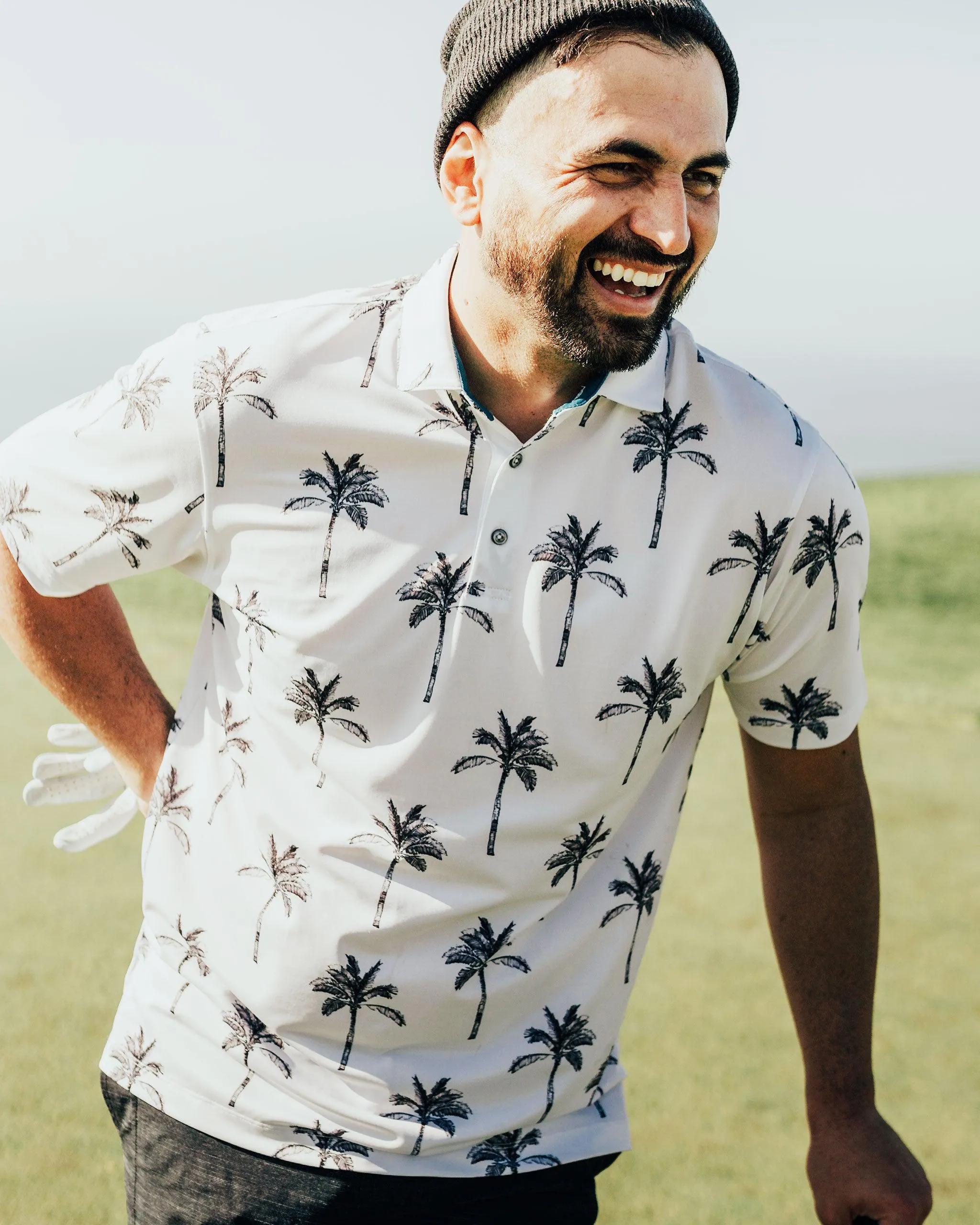 Big Palm Polo - White