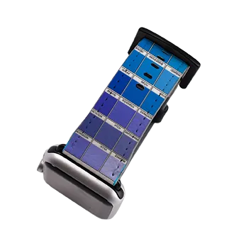 Blue Chromology By Kitty Joseph Apple Watch Strap