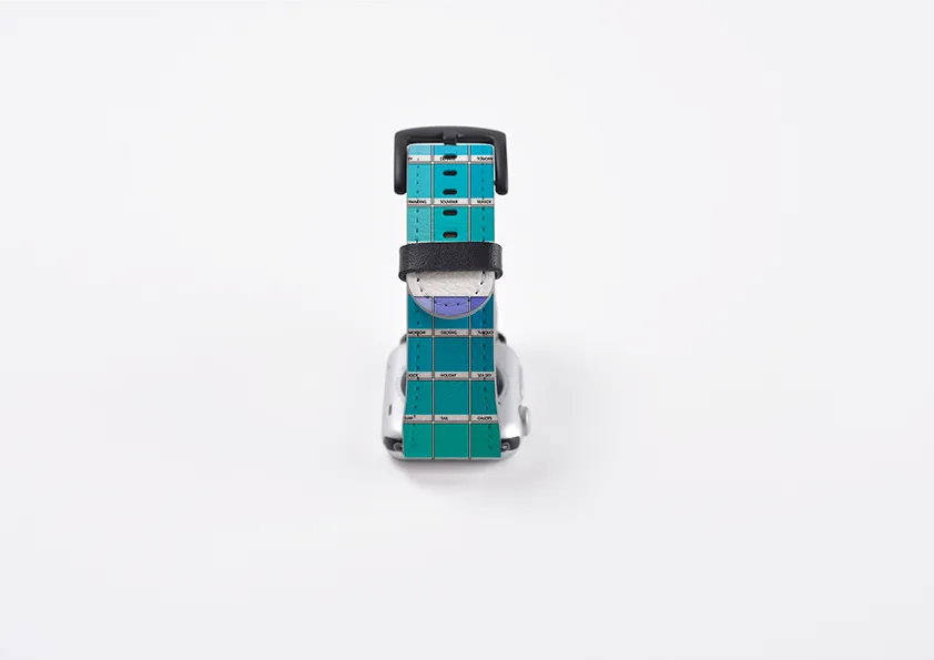 Blue Chromology By Kitty Joseph Apple Watch Strap
