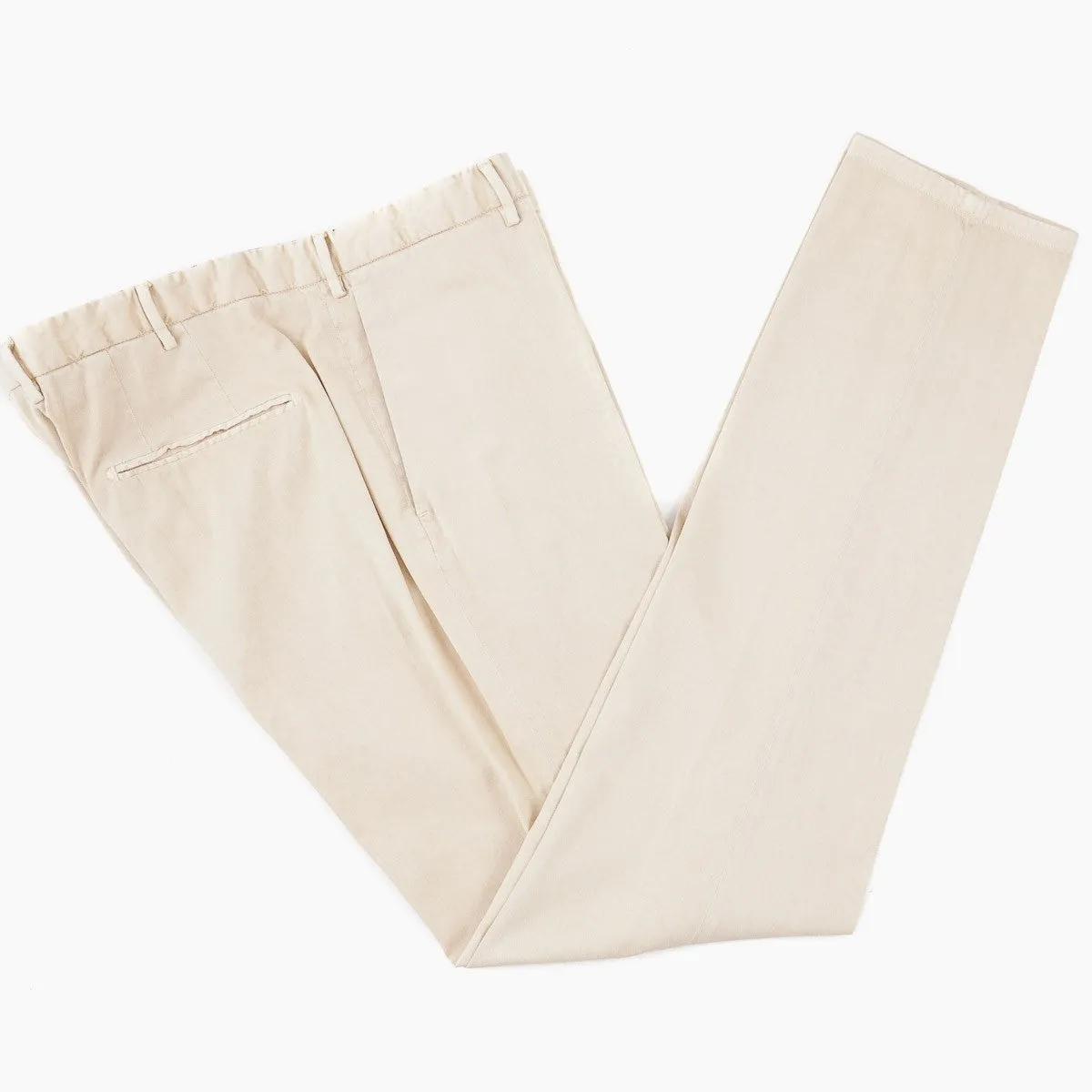 Boglioli Tailored-Fit Woven Cotton Pants