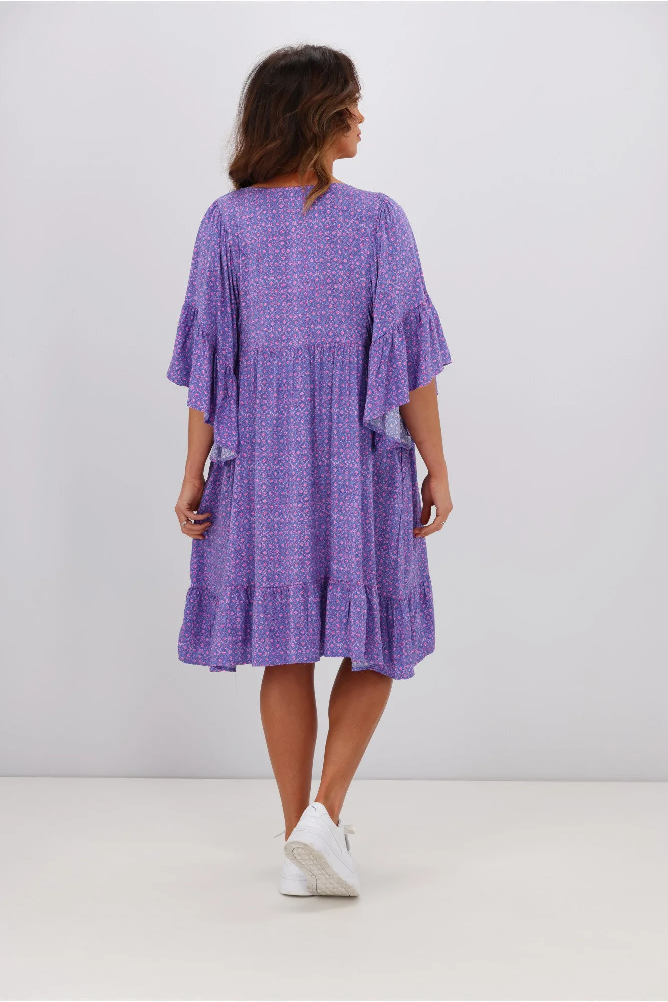 Boho Australia Amir Dress Violet
