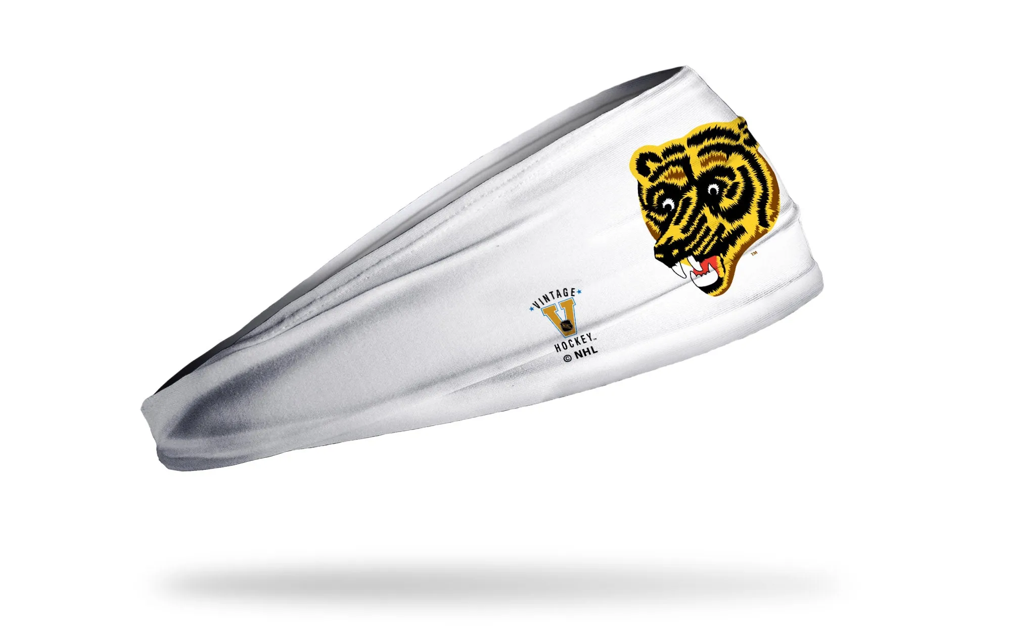 Boston Bruins: Vintage White Headband
