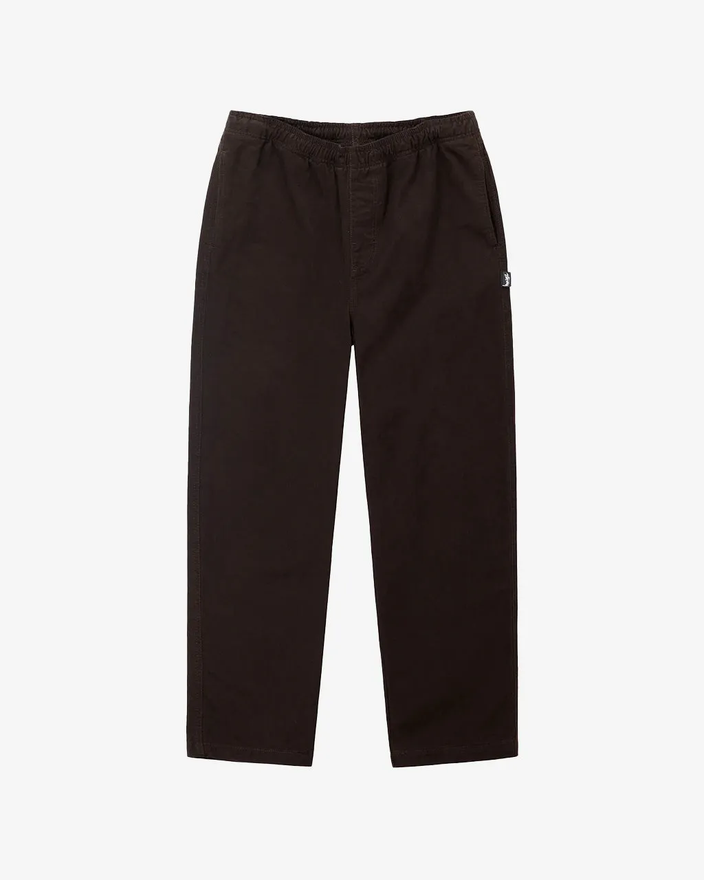 Brushed Beach Pant Black
