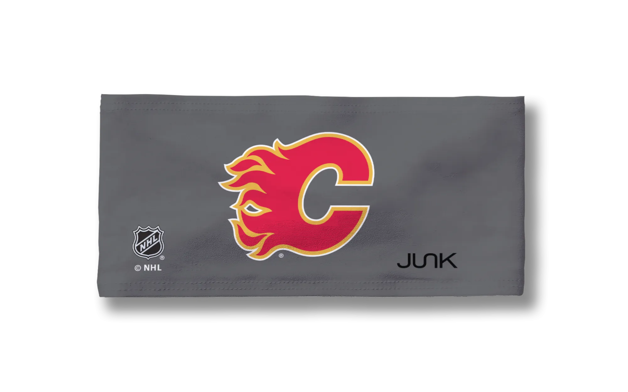 Calgary Flames: Logo Gray Headband