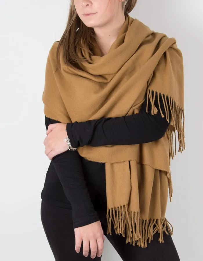 Camel Winter Pashmina