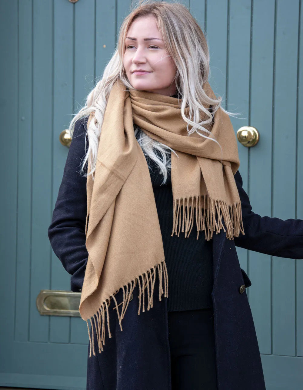 Camel Winter Pashmina