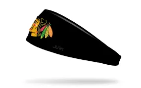 Chicago Blackhawks: Logo Black Headband