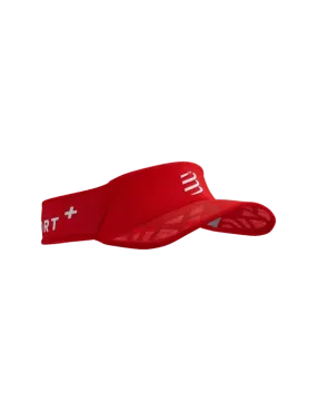 Compressport Spiderweb Ultralight Visor - Core Red/White