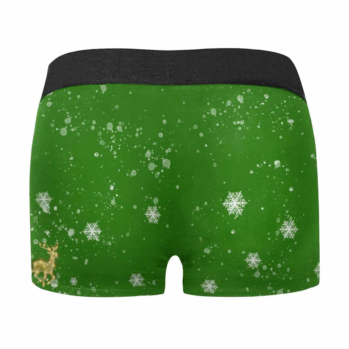 Custom Chirstmas Boxer Briefs with Face Mine Embrace Design Your Own Undies Personalized Underwear Gift