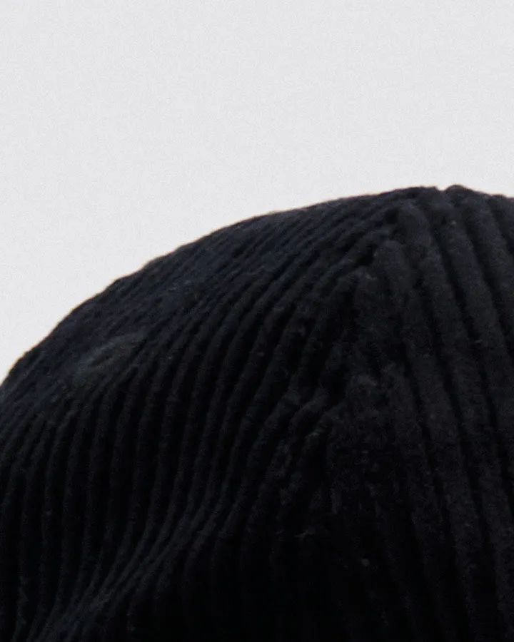 Depths 5 Panel Cap - Black