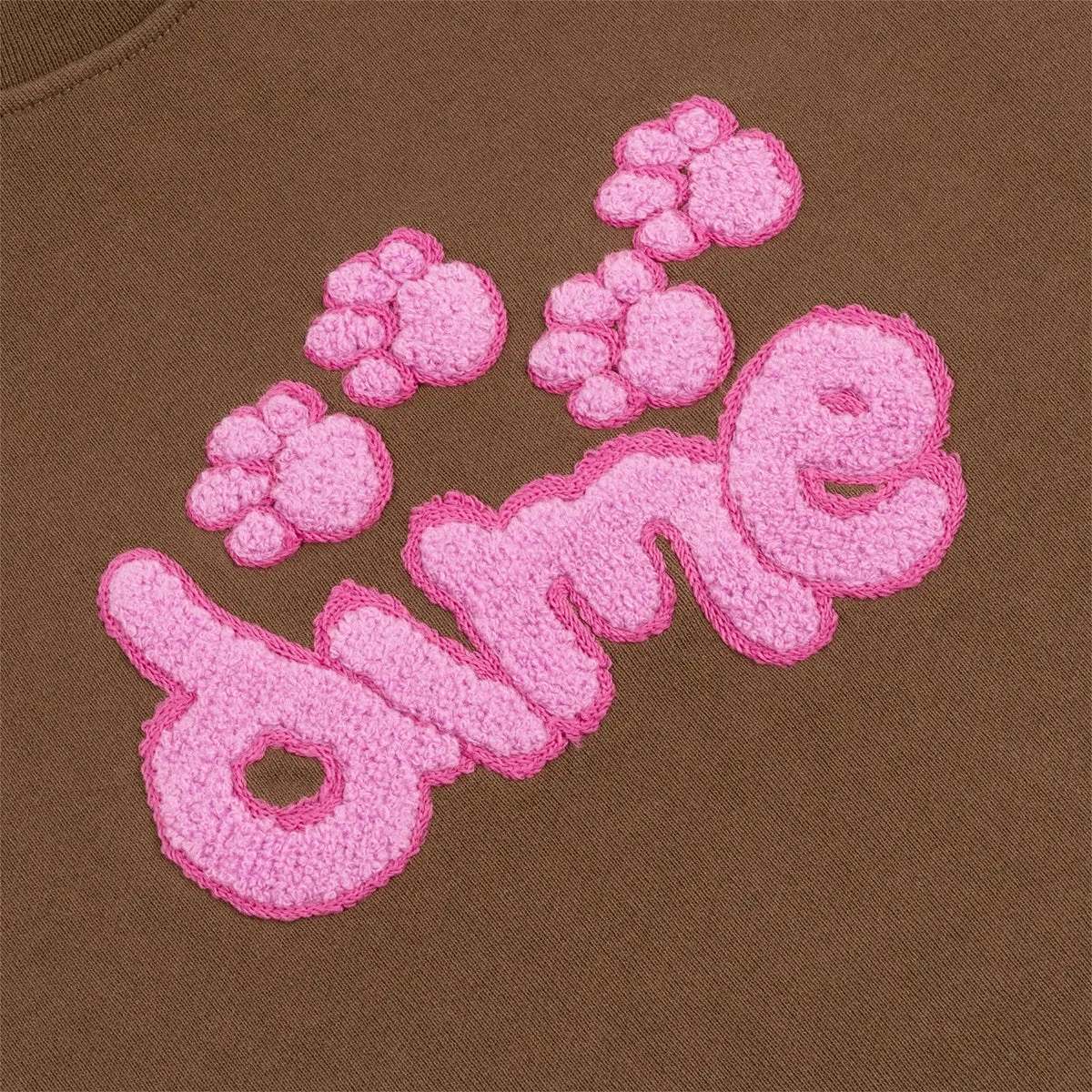 Dime Pawz Chenille Crew / Brown