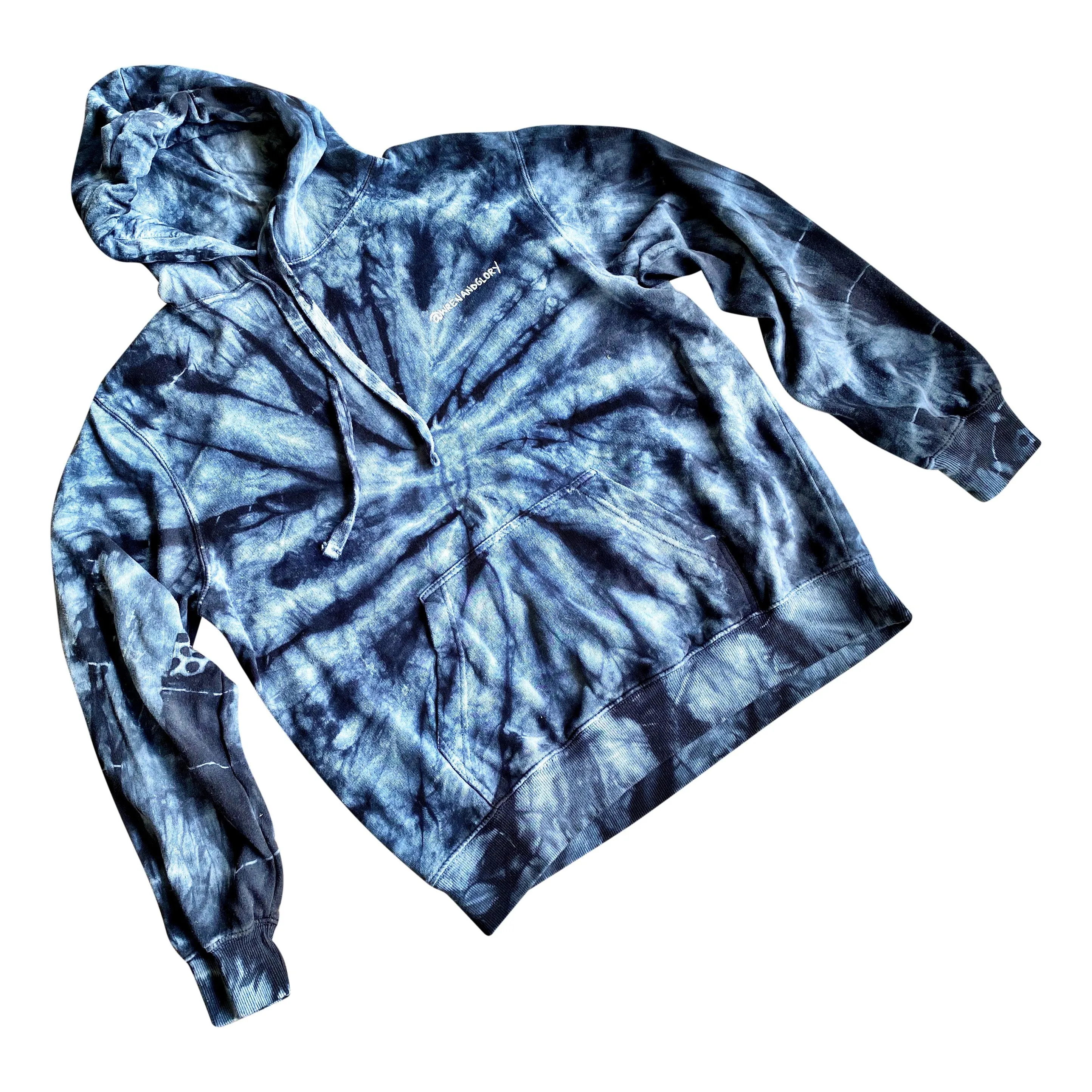 'DO NOT DISTURB' PAINTED HOODIE
