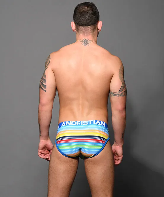 DOORBUSTER! Avalon Stripe Brief w/ ALMOST NAKED®