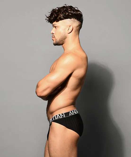 DOORBUSTER! Midnight Mesh Brief w/ ALMOST NAKED®
