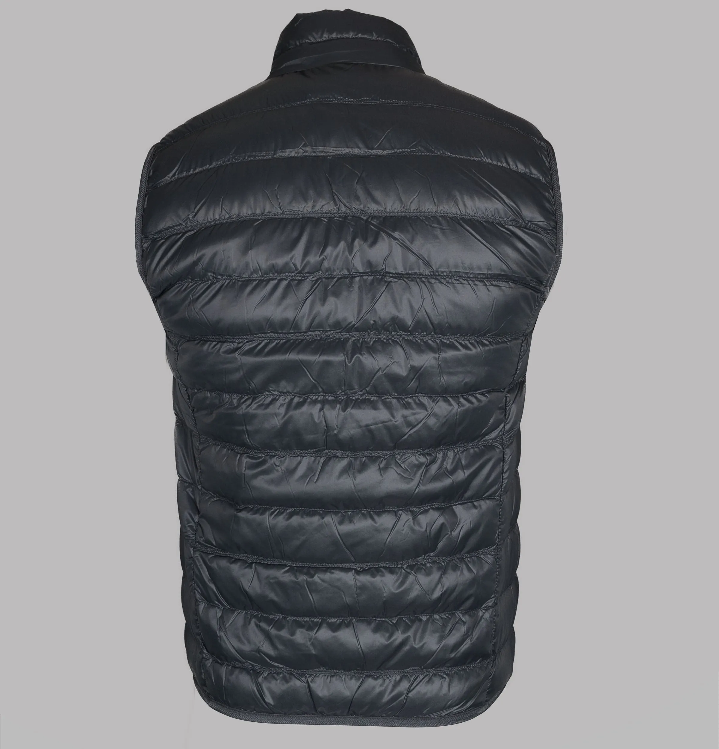 EA7 Quilted Down Gilet Anthracite