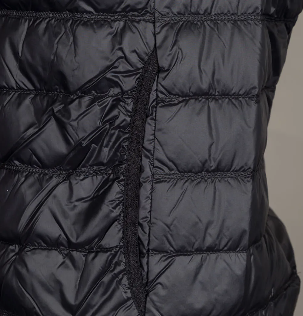 EA7 Quilted Down Gilet Black/Gold