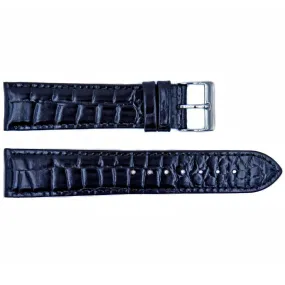 Euro Collection Handmade Alligator Grain Leather Watch Strap