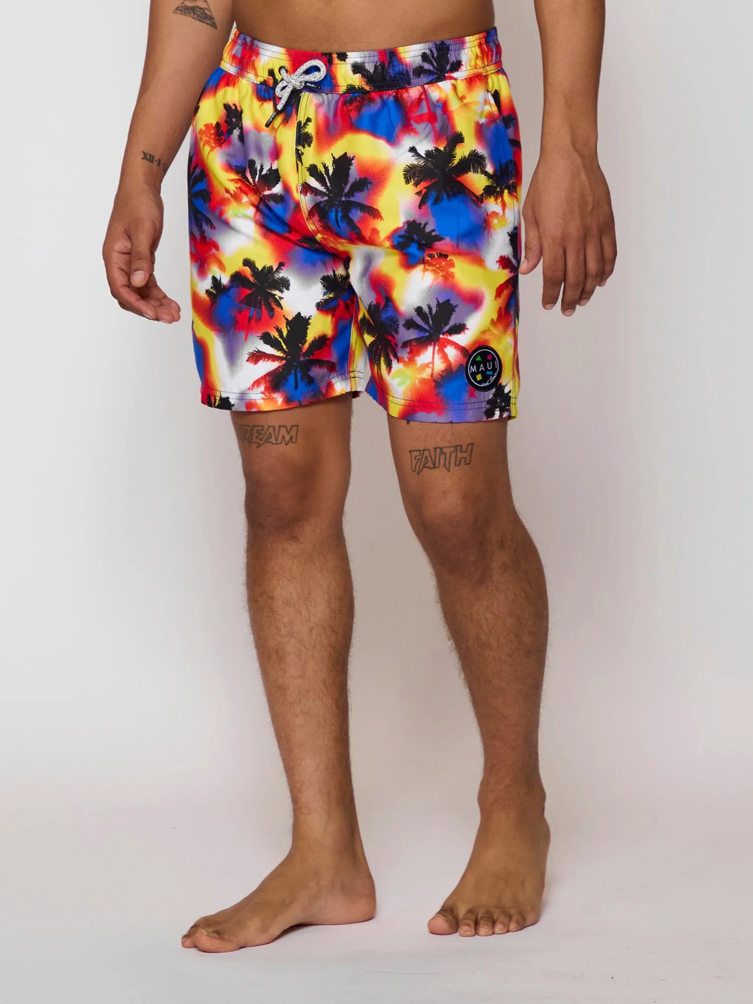 Flashback Pool Shorts in Pink