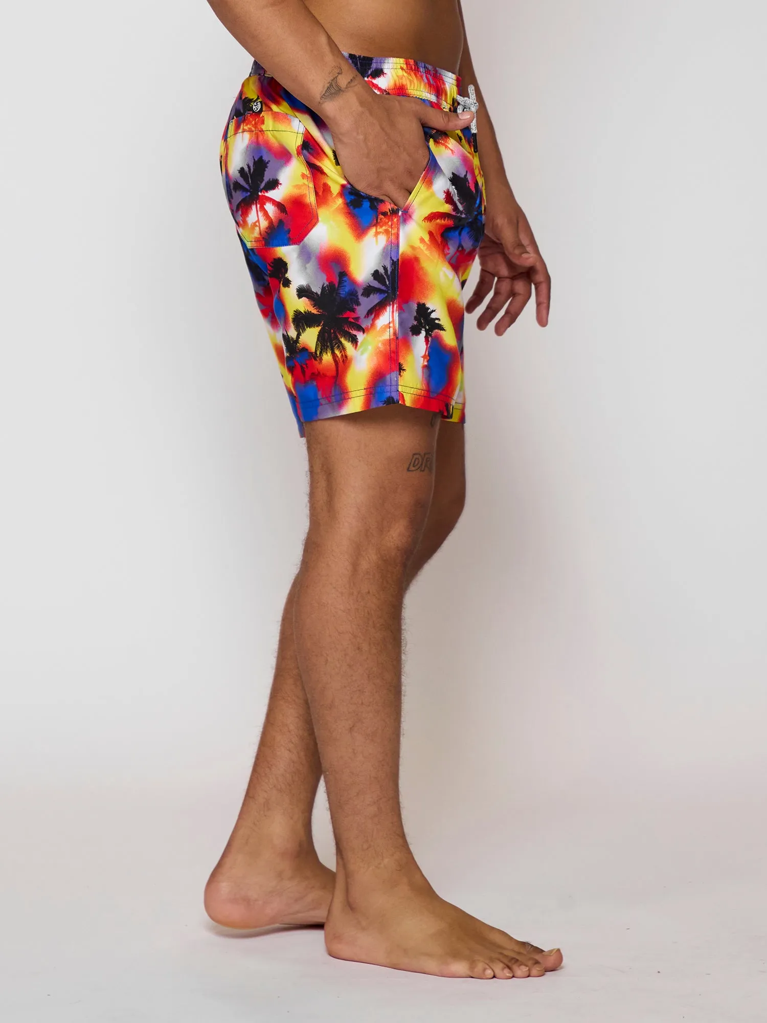 Flashback Pool Shorts in Pink