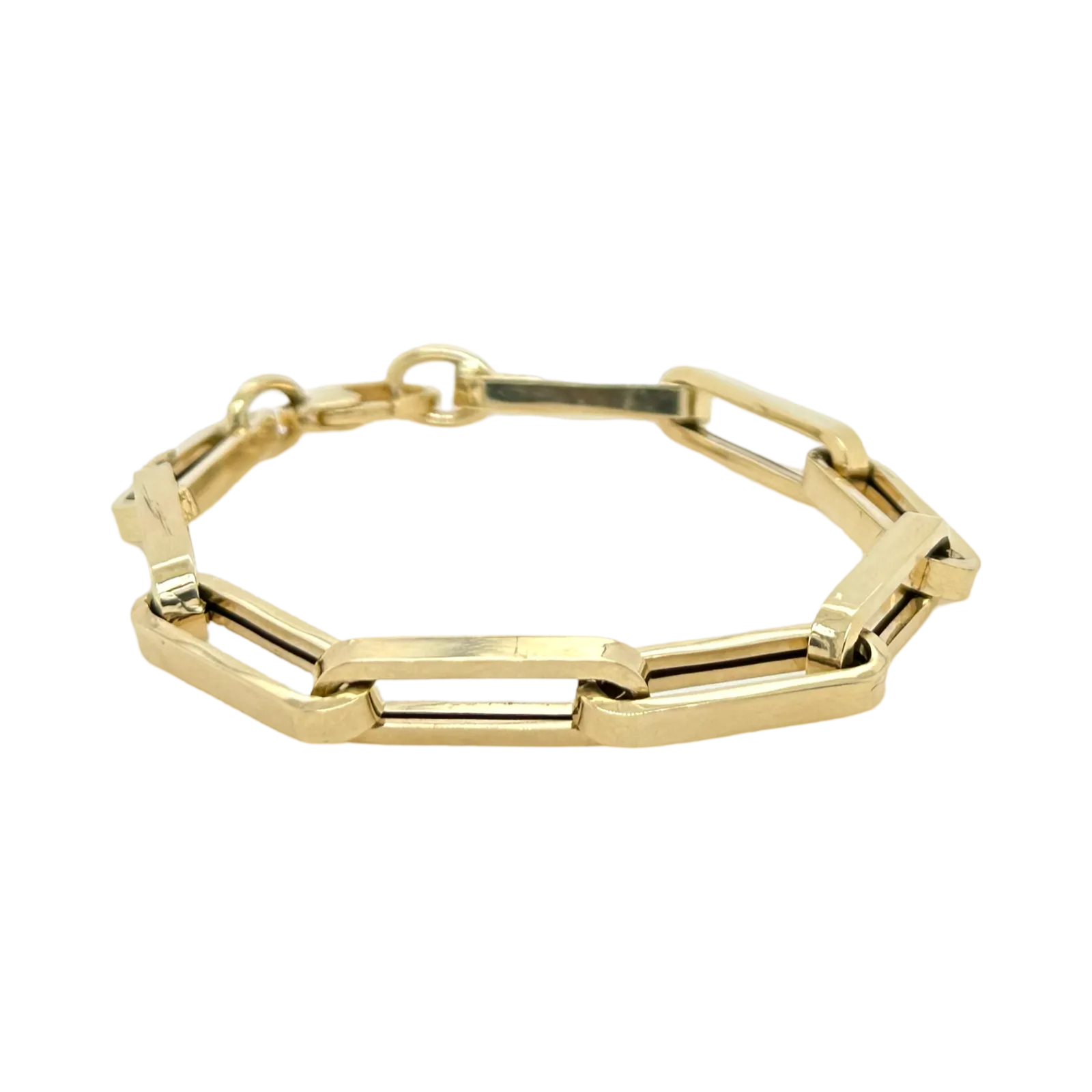 FLAT OVAL LINK BRACELET