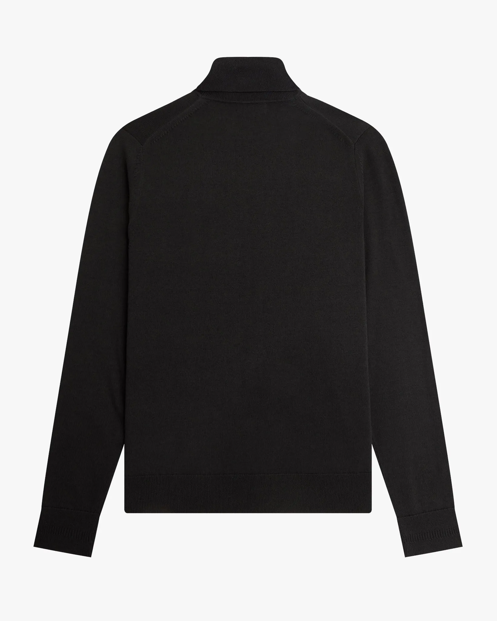 Fred Perry Roll Neck Jumper - Night Green