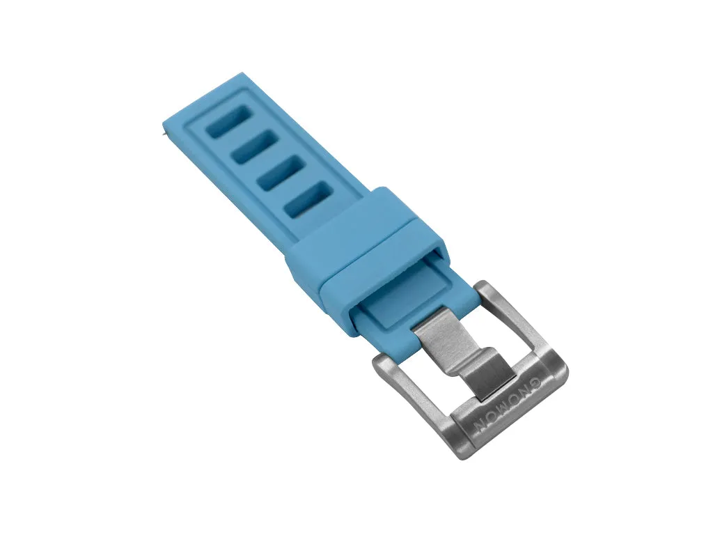 Gnomon Ventilé FKM Rubber Strap Light Blue