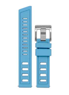 Gnomon Ventilé FKM Rubber Strap Light Blue