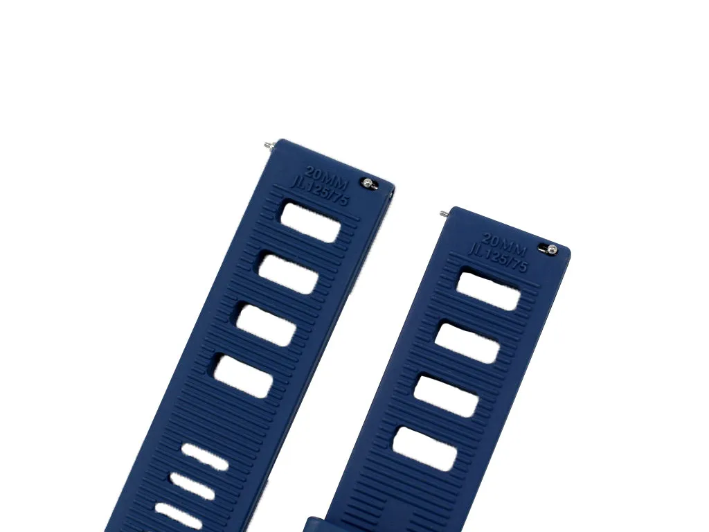 Gnomon Ventilé FKM Rubber Strap Navy Blue
