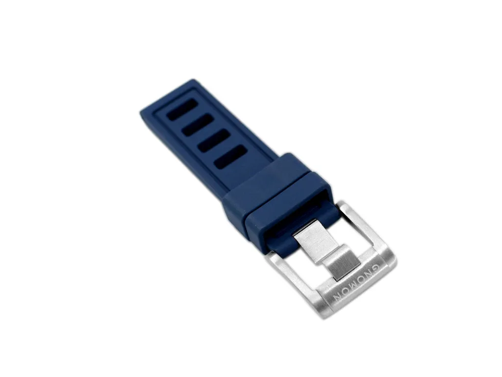 Gnomon Ventilé FKM Rubber Strap Navy Blue