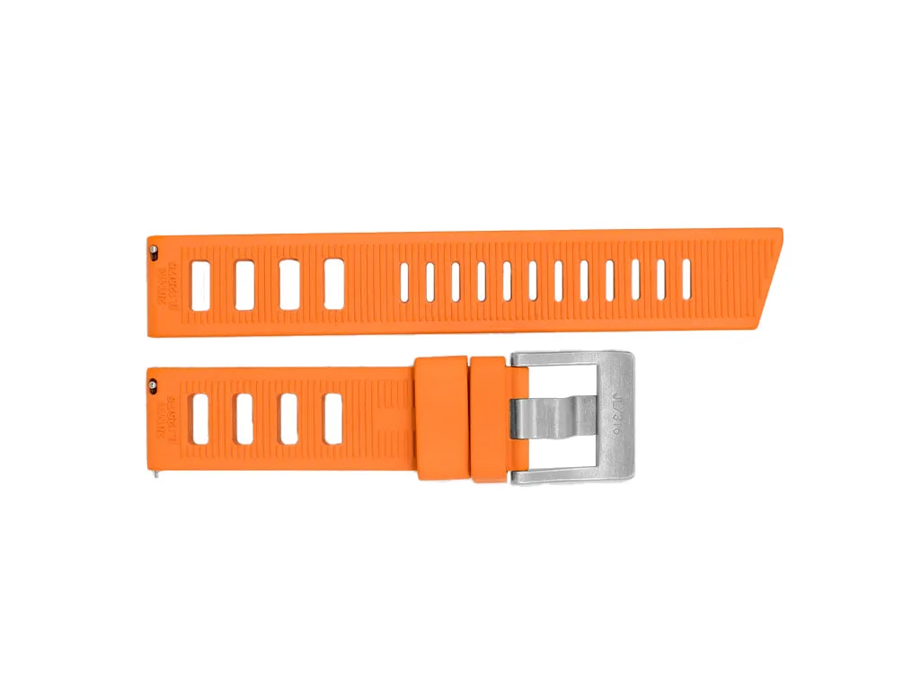 Gnomon Ventilé FKM Rubber Strap Orange