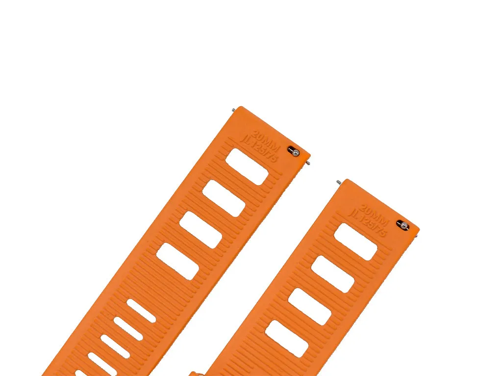Gnomon Ventilé FKM Rubber Strap Orange