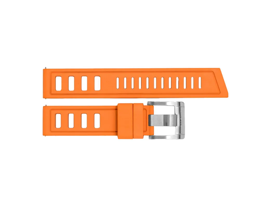 Gnomon Ventilé FKM Rubber Strap Orange