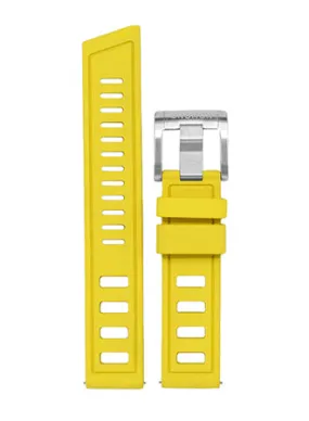 Gnomon Ventilé FKM Rubber Strap Yellow