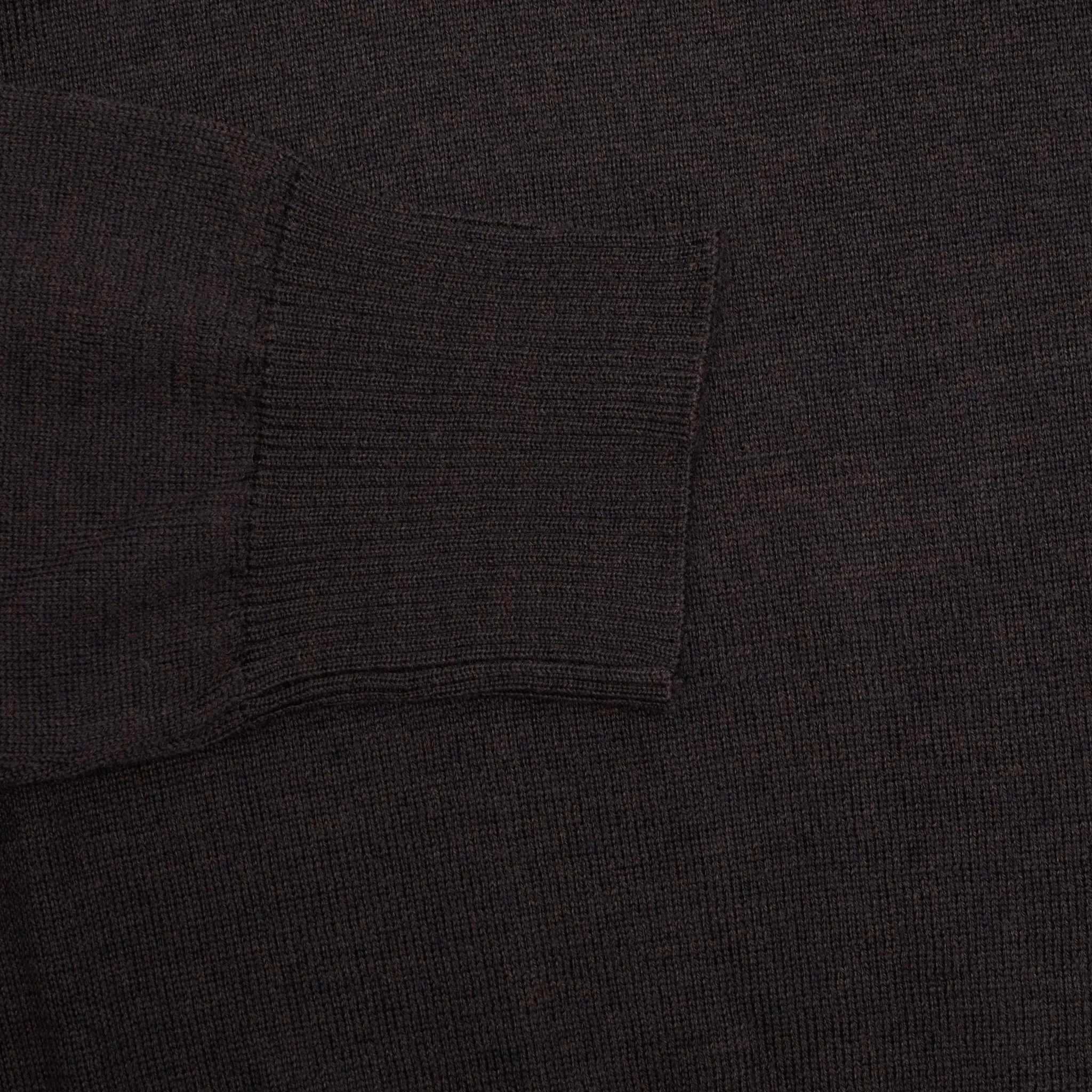 GRP Merino Crew Neck Jumper in Brown Melange