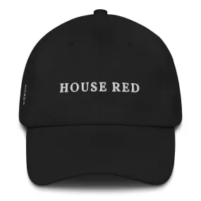House Red White Font