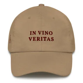 In Vino Veritas Cap Wine Font