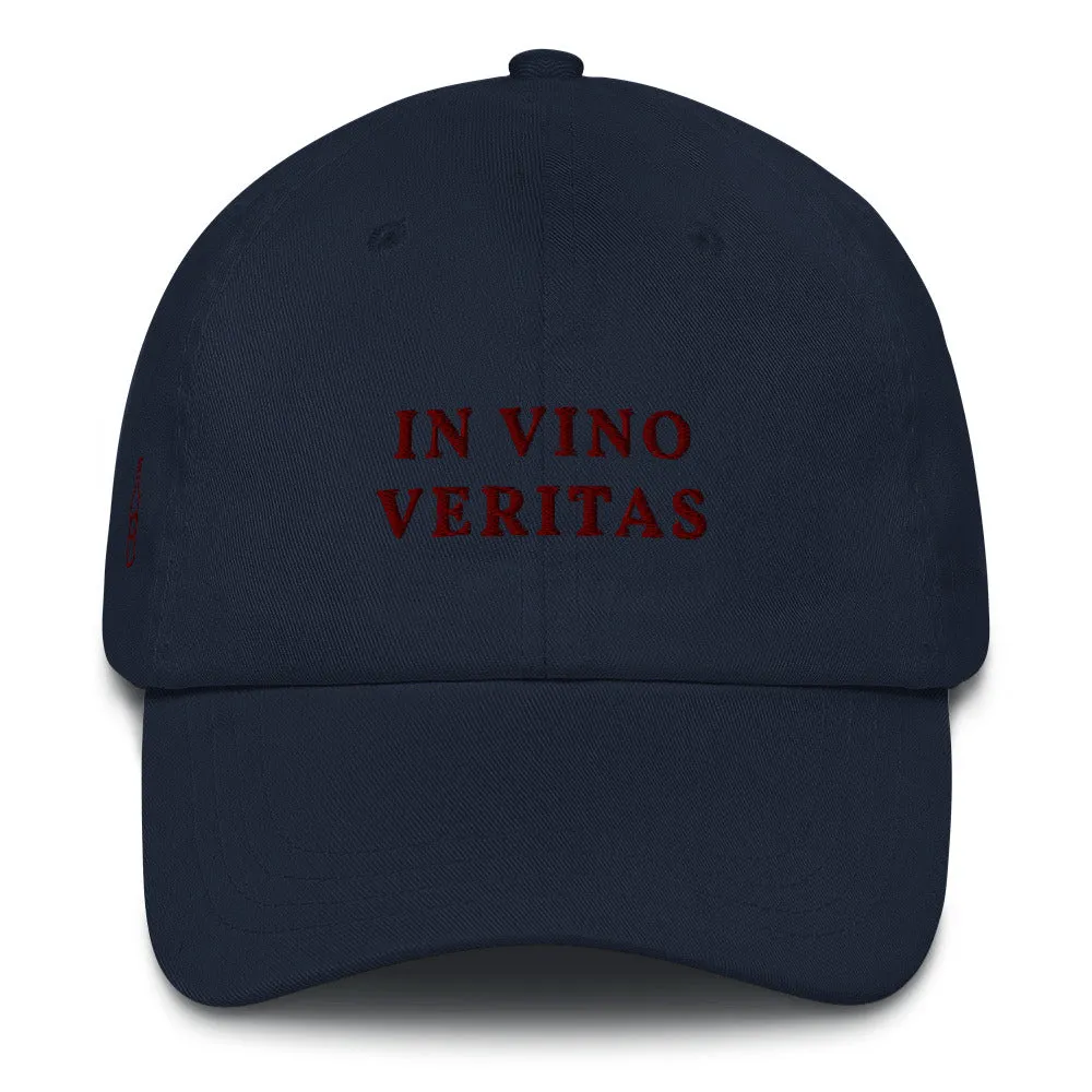 In Vino Veritas Cap Wine Font