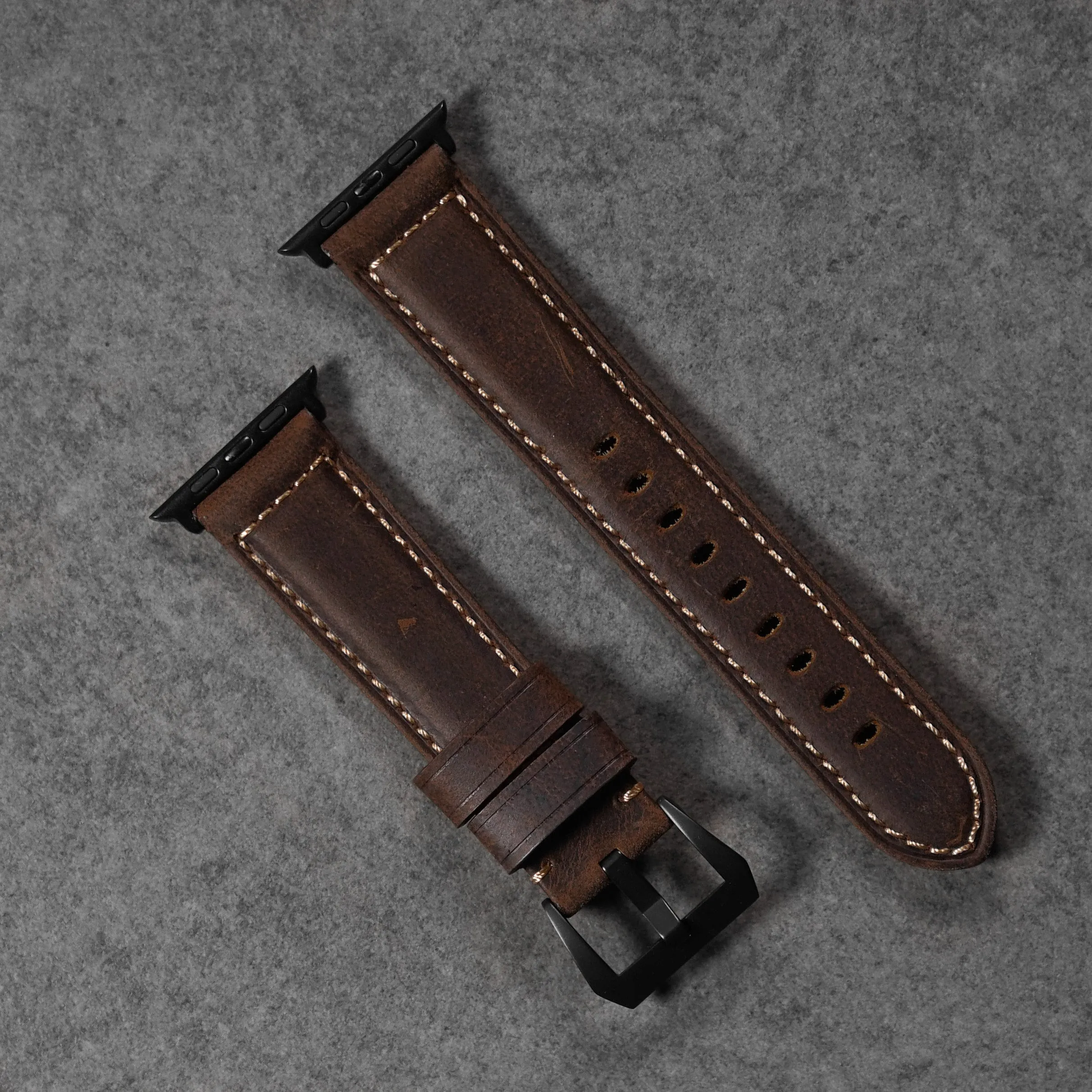 Leather Apple Watch Strap - Terra