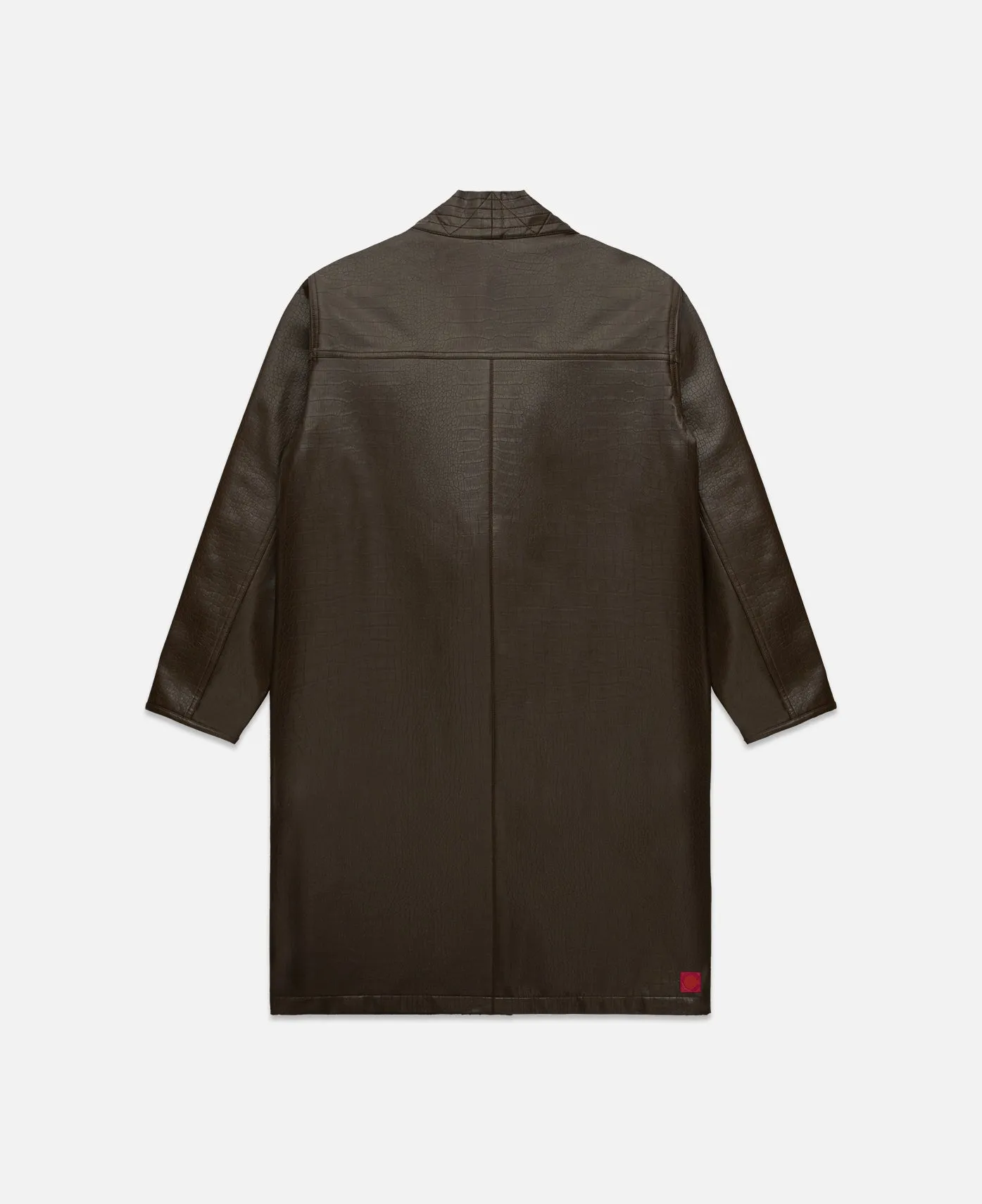 Leather Kimono (Brown)