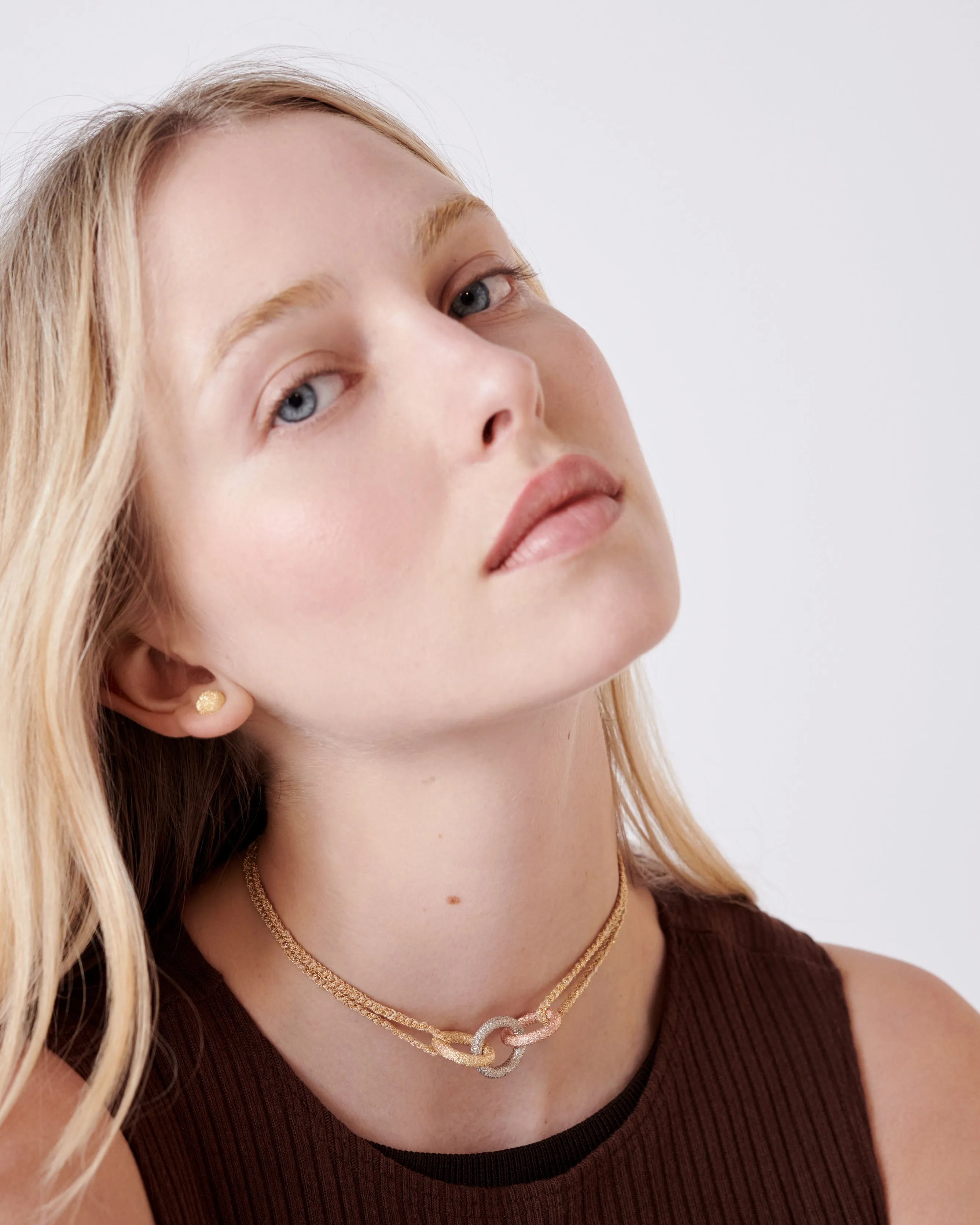 Lucky Necklace with Peace Charm